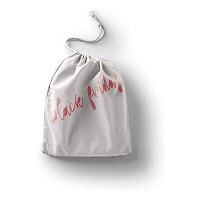 Bonamaison Printed Cotton Produce Bag with Drawstring, Reusable Grocery Bag, Biodegradable Eco-Friendly Bags, Travel Pouch, Sachet Bags, Shopping Bag, Eco Friendly, Foldable, Size: 40x50 Cm Bonamaison Printed Cotton Produce Bag with Drawstring, Reusable Grocery Bag, Biodegradable Eco-Friendly Bags, Travel Pouch, Sachet Bags, Shopping Bag, Eco Friendly, Foldable, Size: 40x50 Cm