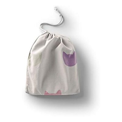 Bonamaison Printed Cotton Produce Bag with Drawstring, Reusable Grocery Bag, Biodegradable Eco-Friendly Bags, Travel Pouch, Sachet Bags, Shopping Bag, Eco Friendly, Foldable, Size: 12x15 Cm Bonamaison Printed Cotton Produce Bag with Drawstring, Reusable Grocery Bag, Biodegradable Eco-Friendly Bags, Travel Pouch, Sachet Bags, Shopping Bag, Eco Friendly, Foldable, Size: 12x15 Cm