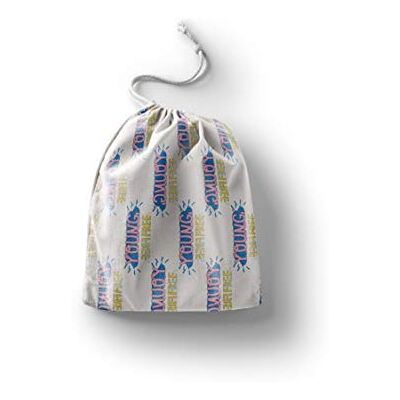 Bonamaison Printed Cotton Produce Bag with Drawstring, Reusable Grocery Bag, Biodegradable Eco-Friendly Bags, Travel Pouch, Sachet Bags, Shopping Bag, Eco Friendly, Foldable, Size: 40x50 Cm Bonamaison Printed Cotton Produce Bag with Drawstring, Reusable Grocery Bag, Biodegradable Eco-Friendly Bags, Travel Pouch, Sachet Bags, Shopping Bag, Eco Friendly, Foldable, Size: 40x50 Cm