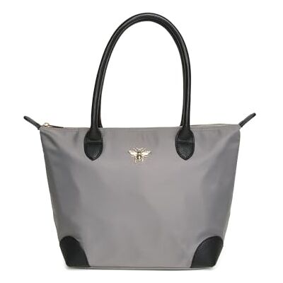Alice Wheeler Large Bumble Bee Ladies Tote Work Bag (Grey) Alice Wheeler Large Bumble Bee Ladies Tote Work Bag (Grey)