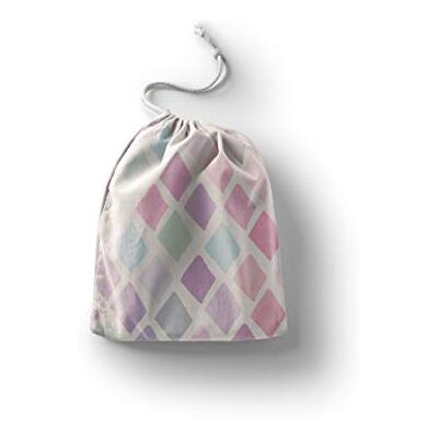 Bonamaison Printed Cotton Produce Bag with Drawstring, Reusable Grocery Bag, Biodegradable Eco-Friendly Bags, Travel Pouch, Sachet Bags, Shopping Bag, Eco Friendly, Foldable, Size: 20x30 Cm Bonamaison Printed Cotton Produce Bag with Drawstring, Reusable Grocery Bag, Biodegradable Eco-Friendly Bags, Travel Pouch, Sachet Bags, Shopping Bag, Eco Friendly, Foldable, Size: 20x30 Cm