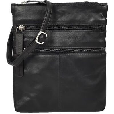 House Of Leather Womens Real Leather Cross Body Bag Travel Pouch Sling Shoulder Handbag Regent House Of Leather Womens Real Leather Cross Body Bag Travel Pouch Sling Shoulder Handbag Regent