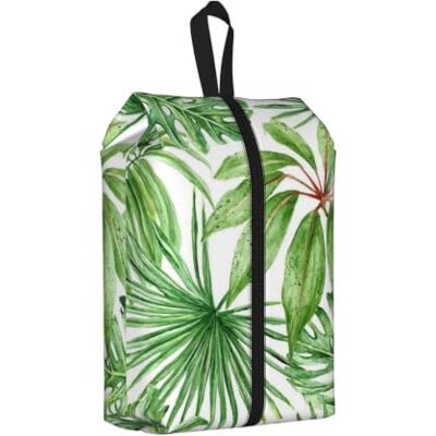 ERCgad Tropical Palm Banana Leaves Print Men Women Travel Shoe Storage Bag Home Organizer Pouch Gym Camping Backpacks ERCgad Tropical Palm Banana Leaves Print Men Women Travel Shoe Storage Bag Home Organizer Pouch Gym Camping Backpacks