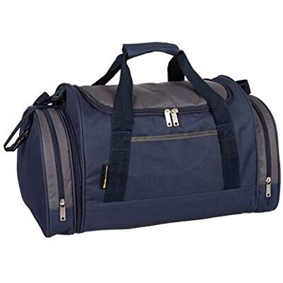 MIG - Mud Ice Gravel Mens & Womens Sports & Gym Travel Holdall Bag in Navy Blue MIG - Mud Ice Gravel Mens & Womens Sports & Gym Travel Holdall Bag in Navy Blue