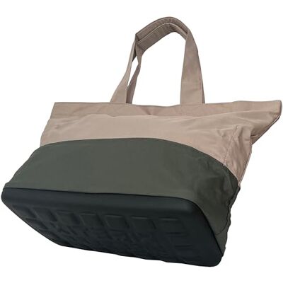 KitBrix ToteBrix Tote Bag with Zip & Solid Waterproof Base Large Shoulder Bag & Shopper Bag Laptop Pocket, Phone Pocket & Luggage Handle Sleeve Large Tote Bags for Women with Zip KitBrix ToteBrix Tote Bag with Zip & Solid Waterproof Base Large Shoulder Bag & Shopper Bag Laptop Pocket, Phone Pocket & Luggage Handle Sleeve Large Tote Bags for Women with Zip