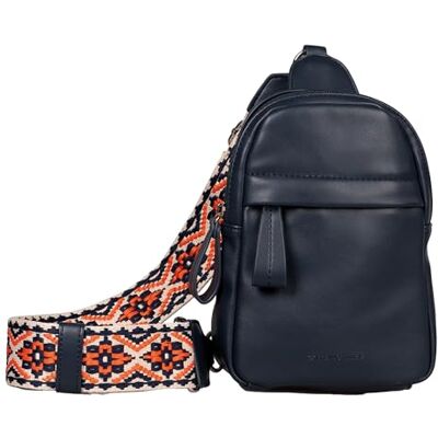 TOM TAILOR Palina Dark Blue Backpack - Rucksäcke TOM TAILOR Palina Dark Blue Backpack - Rucksäcke