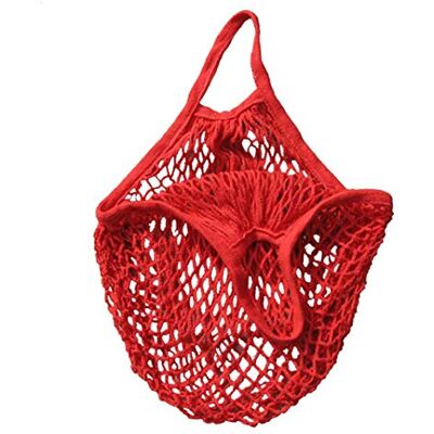 Brussels08 Reusable Large Mesh Net Shopping Bag Portable Shopping Tote Handbag String Grocery Bag Fruit Storage Tote Produce Net Bag Organizer for Fruit Vegetable Storage Beach Toys Storage (Red) Brussels08 Reusable Large Mesh Net Shopping Bag Portable Shopping Tote Handbag String Grocery Bag Fruit Storage Tote Produce Net Bag Organizer for Fruit Vegetable Storage Beach Toys Storage (Red)