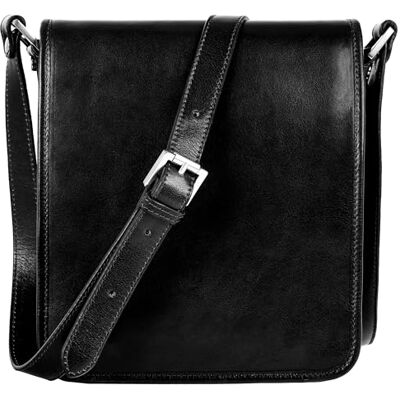Time Resistance Leather Messenger Bag for Men and Women Shoulder Crossbody Bag Time Resistance Leather Messenger Bag for Men and Women Shoulder Crossbody Bag