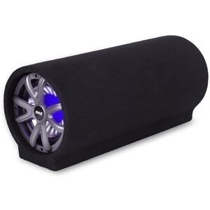 Pyle Car Subwoofer Tube 8 Inch 250 Watt 4 Ohm Bass Speaker System Compact Carpeted Enclosure with LED Aluminium Voice Coil RCA Input for Deep Car Audio Upgrade Pyle Car Subwoofer Tube 8 Inch 250 Watt 4 Ohm Bass Speaker System Compact Carpeted Enclosure with LED Aluminium Voice Coil RCA Input for Deep Car Audio Upgrade