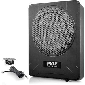 Pyle 20cm Underseat Car Subwoofer – 600W Active Subwoofer with Built-in Amplifier, Low & High-Level Inputs, Car Audio Speaker for Any Vehicle, Black Pyle 20cm Underseat Car Subwoofer – 600W Active Subwoofer with Built-in Amplifier, Low & High-Level Inputs, Car Audio Speaker for Any Vehicle, Black