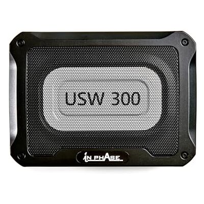 In Phase USW300 Underseat Subwoofer Car Subwoofer with Built in Amplifier 300W Active Subwoofer Car Compact Design Under Seat Subwoofer Car Heavy Duty Durable Construction Designed in the UK In Phase USW300 Underseat Subwoofer Car Subwoofer with Built in Amplifier 300W Active Subwoofer Car Compact Design Under Seat Subwoofer Car Heavy Duty Durable Construction Designed in the UK