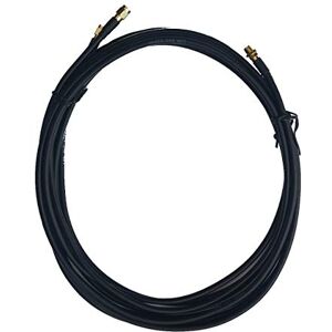 LOW COST MOBILE Extension black Cable LMR200 SMA Female to SMA Male Connector 2 x 20m for external antenna and Router 4G LTE 5G MIMO LOW COST MOBILE Extension black Cable LMR200 SMA Female to SMA Male Connector 2 x 20m for external antenna and Router 4G LTE 5G MIMO