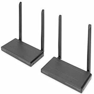 Digitus Wireless HDMI KVM Extender Set 200 m Full HD DS-55321 Black Digitus Wireless HDMI KVM Extender Set 200 m Full HD DS-55321 Black
