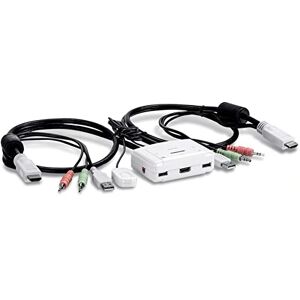 Trendnet TK-215i 2-Port HDMI KVM Switch - White Trendnet TK-215i 2-Port HDMI KVM Switch - White