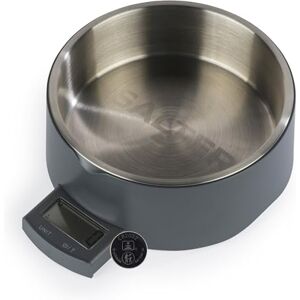 Salter Digital Pet Food Scale – Smart Dog Bowl, Add & Weigh Tare Function, Measures Liquids, Pull Out LCD Display, Kitchen Food Weighing Bowl, 5 kg Capacity, Stainless Steel Bowl, Cat Feeder, Grey Salter Digital Pet Food Scale – Smart Dog Bowl, Add & Weigh Tare Function, Measures Liquids, Pull Out LCD Display, Kitchen Food Weighing Bowl, 5 kg Capacity, Stainless Steel Bowl, Cat Feeder, Grey