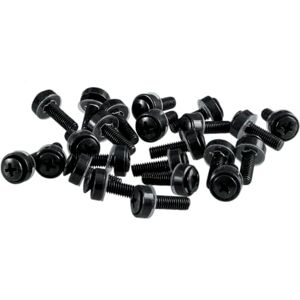 Gator Rackworks Standard Sized Rack Screws; 50 Pack (GRW-SCRW050),Black Gator Rackworks Standard Sized Rack Screws; 50 Pack (GRW-SCRW050),Black