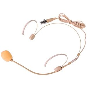 Citronic Neckband Microphone with Mini XLR Connection, Replacement or addition to your, TU4 Quad Wireless Systems Stage performance Baige Headset Citronic Neckband Microphone with Mini XLR Connection, Replacement or addition to your, TU4 Quad Wireless Systems Stage performance Baige Headset