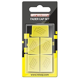 Reloop Fader Cap Set replacement fader caps for DJ mixer (Yellow) Reloop Fader Cap Set replacement fader caps for DJ mixer (Yellow)