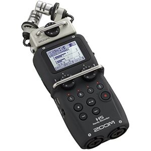 Zoom H5 4-Track Portable Recorder for Audio for Video, Music, and Podcasting, Stereo Microphones, 2 XLR/TRS Inputs, USB Audio Interface, Battery Powered Zoom H5 4-Track Portable Recorder for Audio for Video, Music, and Podcasting, Stereo Microphones, 2 XLR/TRS Inputs, USB Audio Interface, Battery Powered