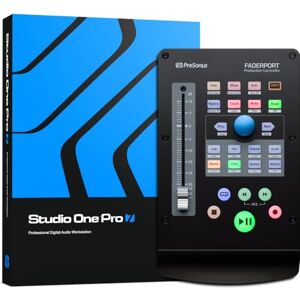 PreSonus FaderPort, DAW Mix Music Production Controller with Studio One Artist, Ableton Live Lite, Software Bundle For Recording, Streaming and Podcasting PreSonus FaderPort, DAW Mix Music Production Controller with Studio One Artist, Ableton Live Lite, Software Bundle For Recording, Streaming and Podcasting