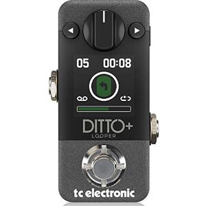 TC Electronic DITTO+ LOOPER Next Generation 60-Minute Multi-session Looper Pedal, Compatible with PC and Mac TC Electronic DITTO+ LOOPER Next Generation 60-Minute Multi-session Looper Pedal, Compatible with PC and Mac