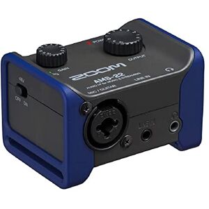 Zoom AMS-22 USB audio interface for music production & live streaming – Compact, mobile & versatile, 2 inputs, ideal for solo musicians Zoom AMS-22 USB audio interface for music production & live streaming – Compact, mobile & versatile, 2 inputs, ideal for solo musicians
