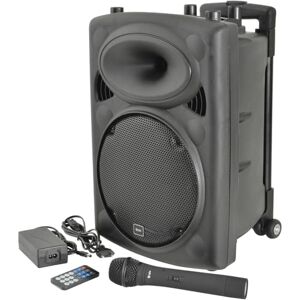 QTX QRPA 8 Portable PA Speaker System with Bluetooth, TWS Stereo, UHF Wireless Microphone, USB/SD/FM Media Player, Rechargeable Battery, Trolley, Compact Wireless Amplifier for Events & Parties QTX QRPA 8 Portable PA Speaker System with Bluetooth, TWS Stereo, UHF Wireless Microphone, USB/SD/FM Media Player, Rechargeable Battery, Trolley, Compact Wireless Amplifier for Events & Parties