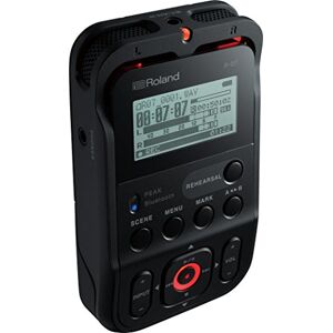 Roland High-Resolution Portable Audio Recorder, Black, R-07 Roland High-Resolution Portable Audio Recorder, Black, R-07