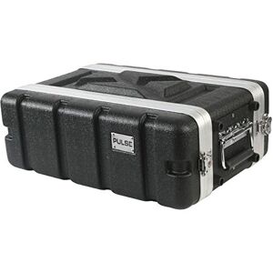 PULSE 19" Rack ABS Flight Case – 3U Short Durable ABS & Aluminium Construction with Front/Rear Rails PULSE 19" Rack ABS Flight Case – 3U Short Durable ABS & Aluminium Construction with Front/Rear Rails