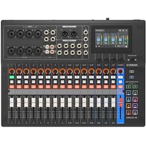 Yamaha MGX16 Digital Mixing Console – Versatile Digital Mixer with Touch LCD Control, Bluetooth Audio, Dual USB, microSD Recording and Expanded I/O for Live, Studio and Streaming – Black Yamaha MGX16 Digital Mixing Console – Versatile Digital Mixer with Touch LCD Control, Bluetooth Audio, Dual USB, microSD Recording and Expanded I/O for Live, Studio and Streaming – Black