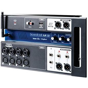 Soundcraft Ui12 12-Channel Digital Mixer - Black Soundcraft Ui12 12-Channel Digital Mixer - Black
