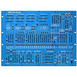 Behringer 2600 BLUE MARVIN Special Edition Semi-Modular Analog Synthesizer with 3 VCOs and Multi-Mode VCF in 8U Rack-Mount Format Behringer 2600 BLUE MARVIN Special Edition Semi-Modular Analog Synthesizer with 3 VCOs and Multi-Mode VCF in 8U Rack-Mount Format