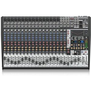 Behringer EURODESK SX2442FX Ultra-Low Noise Design 24-Input 4-Bus Studio/Live Mixer with XENYX Mic Preamplifiers, British EQ and Dual Multi-FX Processor Behringer EURODESK SX2442FX Ultra-Low Noise Design 24-Input 4-Bus Studio/Live Mixer with XENYX Mic Preamplifiers, British EQ and Dual Multi-FX Processor