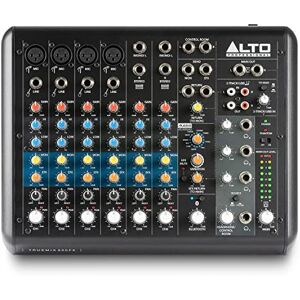 ALTO TrueMix 800FX Audio Mixer with 4 XLR Mic Ins, USB Audio Interface and Bluetooth for Podcasting, Live Performance, Recording, DJ, Mac and Windows ALTO TrueMix 800FX Audio Mixer with 4 XLR Mic Ins, USB Audio Interface and Bluetooth for Podcasting, Live Performance, Recording, DJ, Mac and Windows