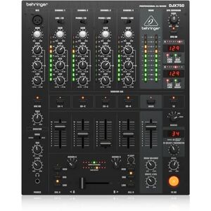 Behringer PRO MIXER DJX750 Professional 5-Channel DJ Mixer with Advanced Digital Effects and BPM Counter Behringer PRO MIXER DJX750 Professional 5-Channel DJ Mixer with Advanced Digital Effects and BPM Counter