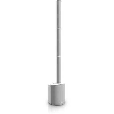 LD Systems Maui 5 W Ultra Portable Column PA System with Mixer and Bluetooth white LD Systems Maui 5 W Ultra Portable Column PA System with Mixer and Bluetooth white