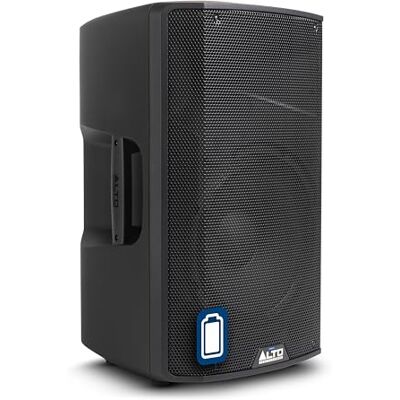 ALTO TX412B 600W 12-Inch Battery Powered PA Speaker with Bluetooth, 2-Channel Mixer, for True Wireless Outdoor Performances for Mobile DJ and Musicians ALTO TX412B 600W 12-Inch Battery Powered PA Speaker with Bluetooth, 2-Channel Mixer, for True Wireless Outdoor Performances for Mobile DJ and Musicians
