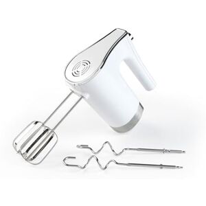 Salter Boston Hand Mixer – 5 Speeds & Turbo Setting, Eject Function, Extra Long Dishwasher Safe Attachments, Beater/Dough Hooks, Handheld Mixing, Home Baking Mixer, 300W, Ice White Shimmer Salter Boston Hand Mixer – 5 Speeds & Turbo Setting, Eject Function, Extra Long Dishwasher Safe Attachments, Beater/Dough Hooks, Handheld Mixing, Home Baking Mixer, 300W, Ice White Shimmer