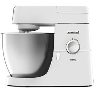 Kenwood Stand Mixer for Baking, Stylish Food Mixer, with K-beater, Dough Hook, Whisk and 6.7L Bowl, 1200W, KVL4100W, White Kenwood Stand Mixer for Baking, Stylish Food Mixer, with K-beater, Dough Hook, Whisk and 6.7L Bowl, 1200W, KVL4100W, White