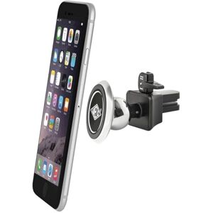 WEDO 6015054 DOCK-IT Premium Car Magnetic Holder for Smartphone/Car Air Vent Metal Ball Joint Rubberised Plug Silver/Black WEDO 6015054 DOCK-IT Premium Car Magnetic Holder for Smartphone/Car Air Vent Metal Ball Joint Rubberised Plug Silver/Black