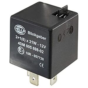 Hella 4DM 005 698-021 Flasher Unit 12V 5-pin connector Plugged Electronic Hella 4DM 005 698-021 Flasher Unit 12V 5-pin connector Plugged Electronic