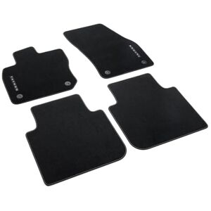 Volkswagen Premium Car Mats, Velour, Set of 4, Black, Front and Rear, Dedicated to VW Tayron from 2025 Volkswagen Premium Car Mats, Velour, Set of 4, Black, Front and Rear, Dedicated to VW Tayron from 2025