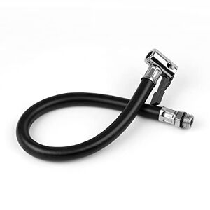 KLEHOPE Tyre Inflator Connector, Tyre Inflator Air Tool, 35 cm Air Pump Replacement Hose for Car Tyre Inflator Hose Tires, Bicycle Tires, Air Compressors, Air Pumps