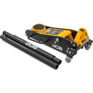JCB 1.5 Tonne Low-Profile, Double-Pump Aluminium Automotive Trolley Jack 3 Year Warranty JCB 1.5 Tonne Low-Profile, Double-Pump Aluminium Automotive Trolley Jack 3 Year Warranty