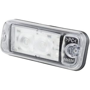HELLA 2PF 009 514-001 Position Light LED 24V Fitting/Screw Connection Lens Colour: Crystal clear LED colour: White Front Quantity: 1 HELLA 2PF 009 514-001 Position Light LED 24V Fitting/Screw Connection Lens Colour: Crystal clear LED colour: White Front Quantity: 1