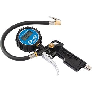 Draper 20bar Pistol-Grip Digital Tyre Inflator 1/4 Inch BSP Male Adaptor 65 mm Gauge Clip-On Connector 300psi Air Tool 91313 Draper 20bar Pistol-Grip Digital Tyre Inflator 1/4 Inch BSP Male Adaptor 65 mm Gauge Clip-On Connector 300psi Air Tool 91313