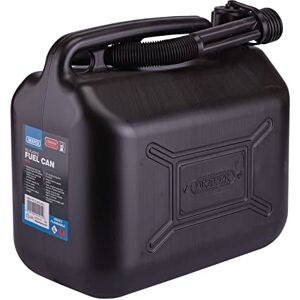 Draper 10L Plastic Petrol Can Jerry Fuel Diesel Can Water Container With Flexible Spout 09058, Black Draper 10L Plastic Petrol Can Jerry Fuel Diesel Can Water Container With Flexible Spout 09058, Black