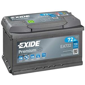 Exide Premium EA722 TYPE 100/096 Car Van Battery 12V 72Ah 720A 4 Years Warranty (Please check size before buying) Exide Premium EA722 TYPE 100/096 Car Van Battery 12V 72Ah 720A 4 Years Warranty (Please check size before buying)