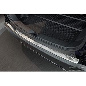 Avisa Stainless Steel Rear bumper protector compatible with Toyota Corolla Cross 2022- 'Ribs' Avisa Stainless Steel Rear bumper protector compatible with Toyota Corolla Cross 2022- 'Ribs'