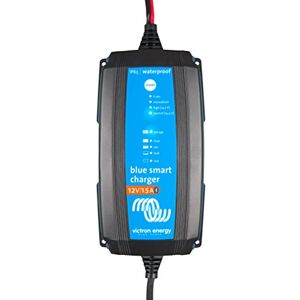 Victron Energy Blue Smart IP65 Smart Car Battery Charger 12V 15A, Trickle Charger for Car Battery and Desulfator for Motorcycle, ATV, RV, Lithium and Deep Cycle Batteries, CEE 7/17 Victron Energy Blue Smart IP65 Smart Car Battery Charger 12V 15A, Trickle Charger for Car Battery and Desulfator for Motorcycle, ATV, RV, Lithium and Deep Cycle Batteries, CEE 7/17